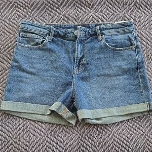 Lucky Brand Cuffed Jean Shorts Relaxed Ava Fit